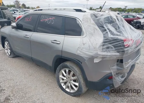 2016 Jeep Cherokee Limited from USA, damaged, VIN 1C4PJMDB7GW289240